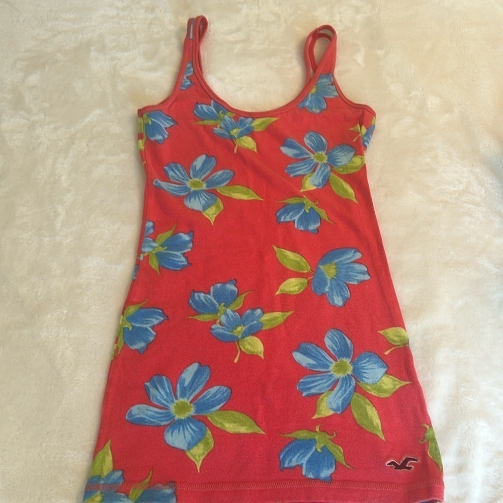 Hollister Floral Tank Top